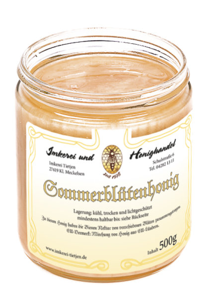 Sommerblütenhonig cremig 500g